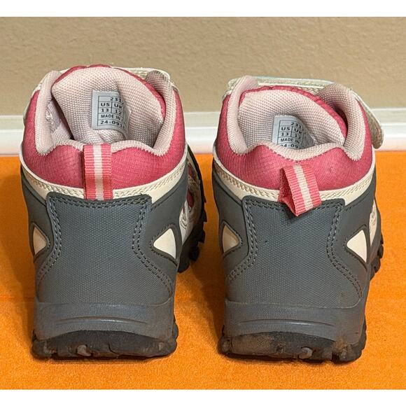 R CORD Kids Hiking Boots Waterproof Non-Slip Pink Gray Size 13 Outdoor Gorpcore - Picture 5 of 8